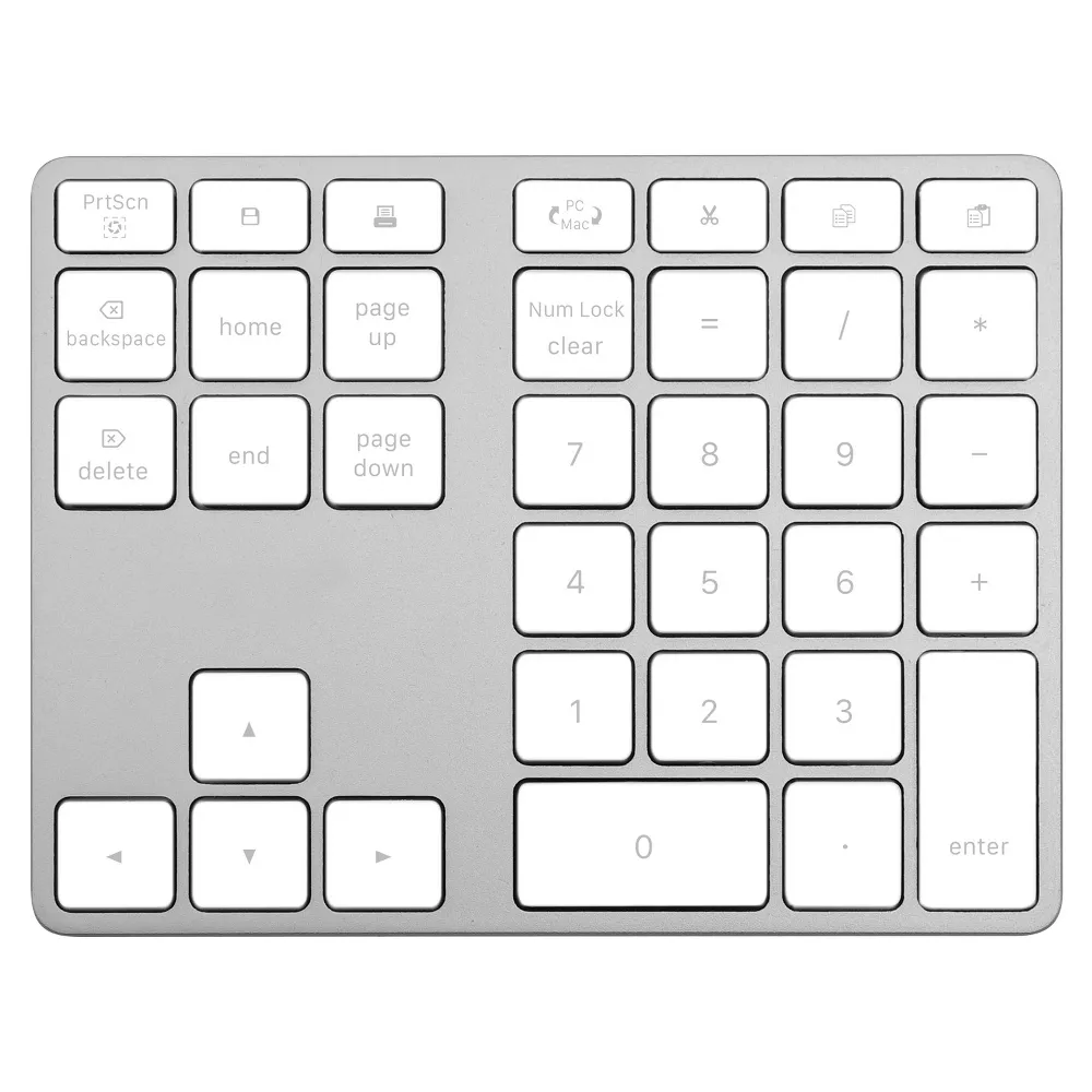 Ultra Slim Bluetooth Wireless Numeric Keypad
